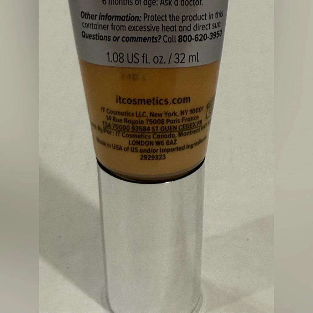 IT Cosmetics Your Skin But Better‎ CC+ Cream Full Coverage SPF 50+ Anti-Aging
